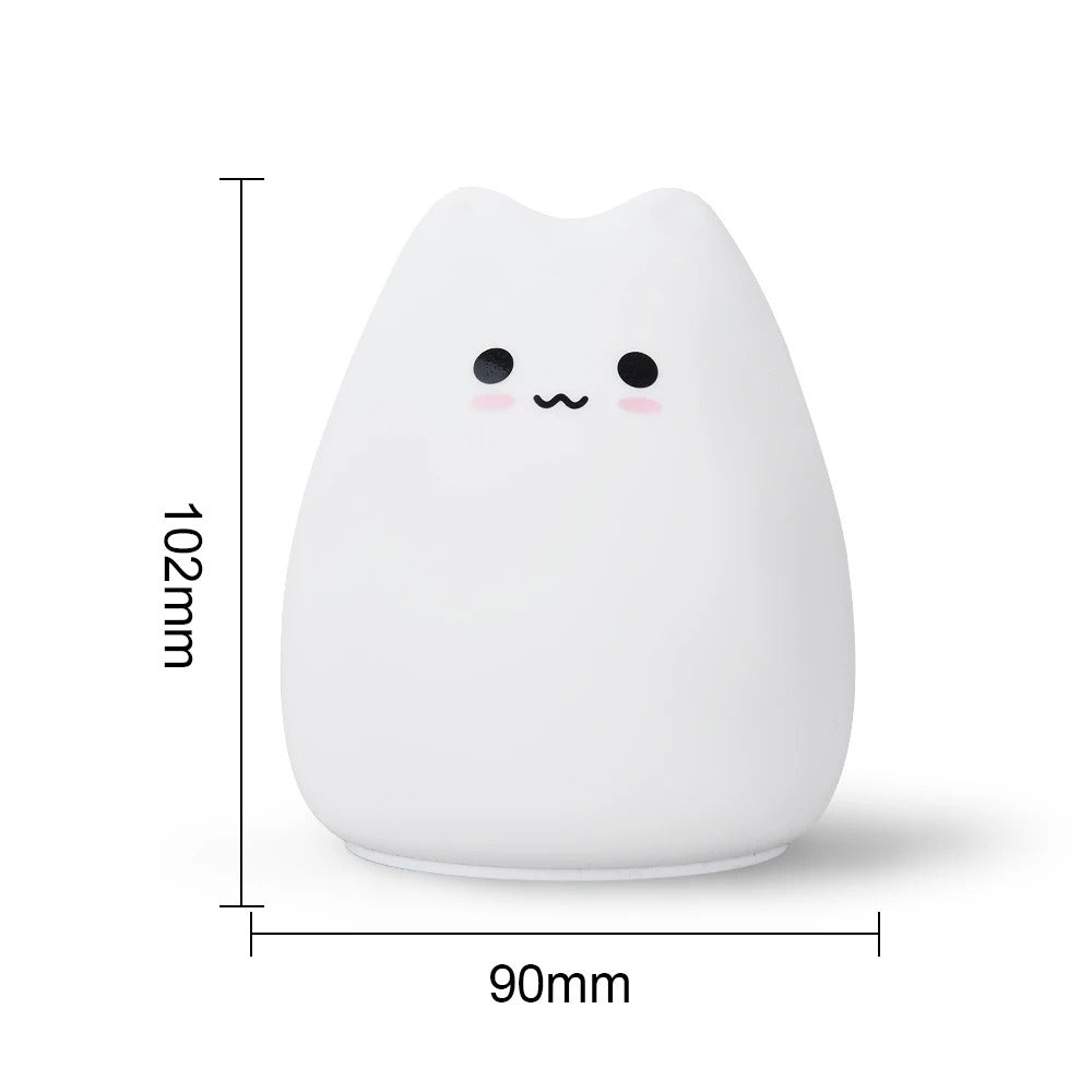 LED Cartoon Cat Sleeping Lamp