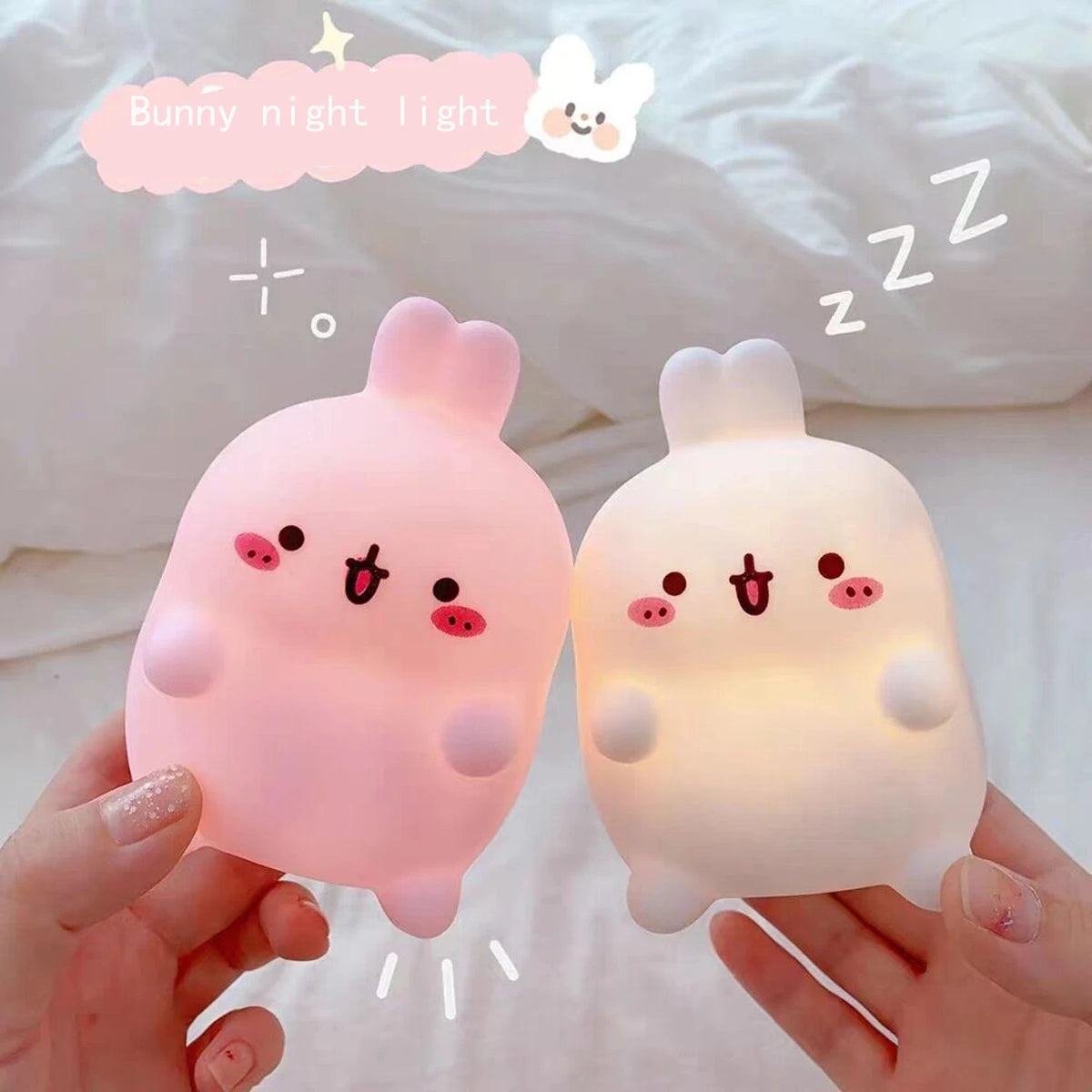 Rabbit Bedroom LED Small Table Light