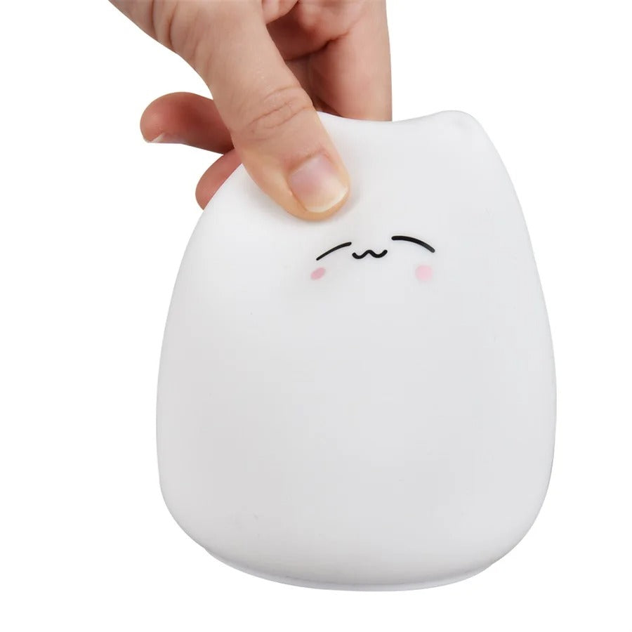 LED Cartoon Cat Sleeping Lamp