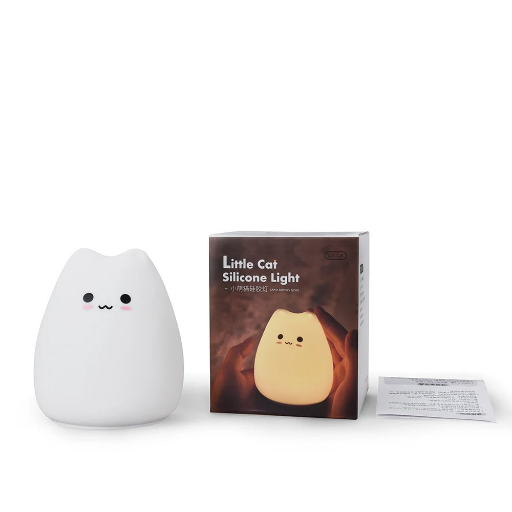 LED Cartoon Cat Sleeping Lamp